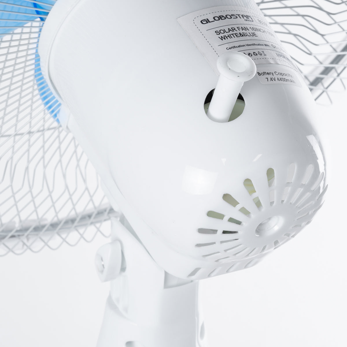 GloboStar® SOLARA-FAN 85355 Solar Fan Αυτόνομος Ηλιακός Επιδαπέδιος Ανεμιστήρας 25W 2 Λειτουργιών Ρεύματος με AC 220-240V ή με Φωτοβολταϊκό Panel 9V 12W & Επαναφορτιζόμενη Μπαταρία Li-ion 7.4V 4400mAh - 3 Ταχύτητες - Ενσωματωμένο USB 2.0 Charger Συσκευ... - ledmania.gr