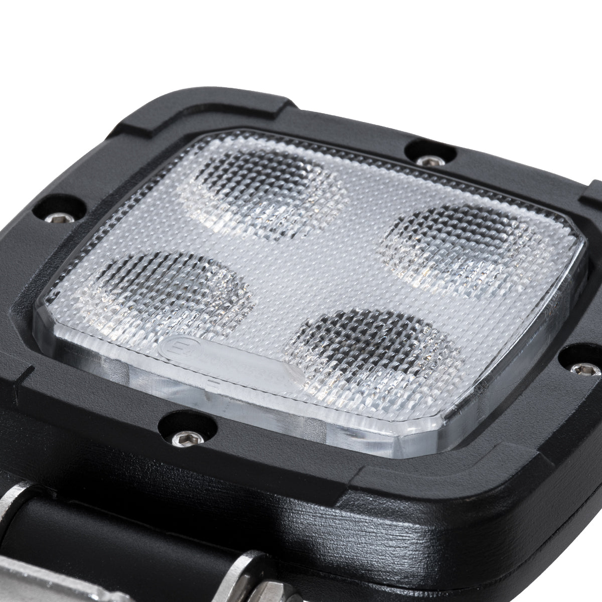 GloboStar® 85399 E4 Mark Vehicle & Forklift Work Lights - Φώτα Εργασίας για Οχήματα Περονοφόρα - Κλάρκ LED 20W DC 10-80V Αδιάβροχο IP67 Ψυχρό Λευκό 6000K Μ11 x Π11 x Υ5cm - ledmania.gr