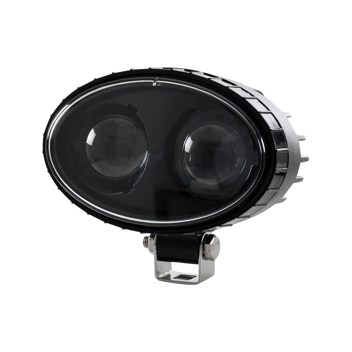 GloboStar® 85424 E9 Mark Forklift Safety Lights - Φώτα Προειδοποίησης & Διαγράμμισης Ασφαλείας για Περονοφόρα - Κλάρκ LED 8W DC 9-80V Αδιάβροχο IP67 Κόκκινο Μ14.5 x Π11.5 x Υ8cm - ledmania.gr