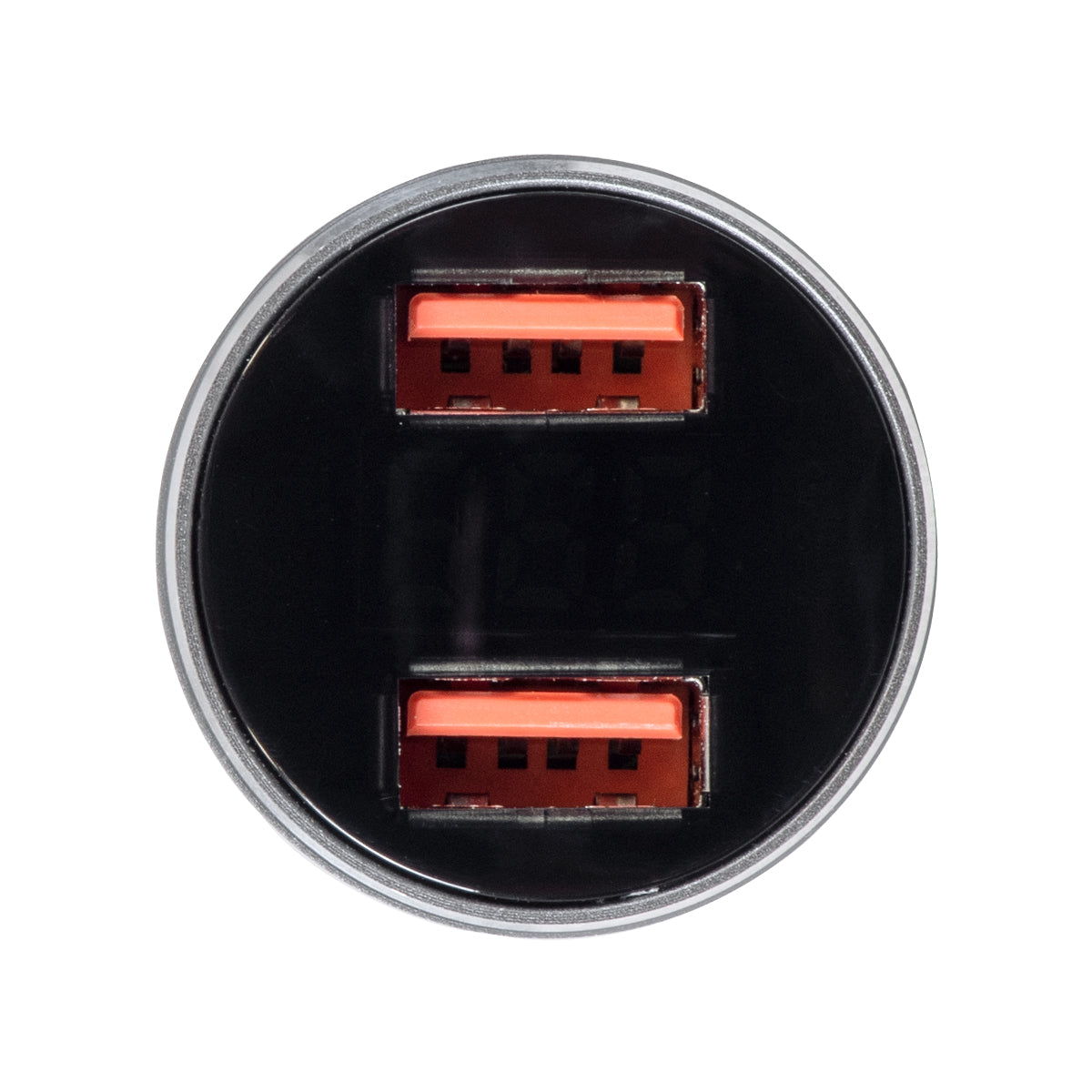 GloboStar® 85435 Φορτιστής Αναπτήρα Αυτοκινήτου Γρήγορης Φόρτισης PD 36W 6A με 2 Θύρες USB Ασημί Νίκελ - ledmania.gr