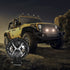 GloboStar® 85438 Vehicle & JEEP Work Lights - Φώτα Εργασίας για Οχήματα και JEEP με X Light DRL & Φλας LED High Power 45W DC 9-36V Αδιάβροχo IP68 Πορτοκαλί & Ψυχρό Λευκό 6000K M17 x Π8 x Υ21cm - ledmania.gr