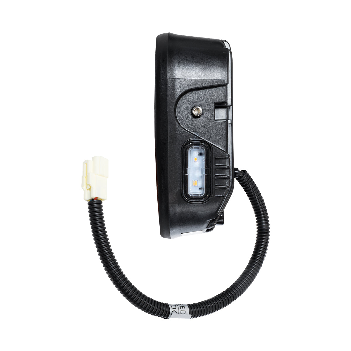 GloboStar® 85455 E57 ECE R10/R6/R7 Mark Σετ 2 x Φανάρια για TOYOTA & UNIVERSAL FORKLIFT Βασικού Φωτισμού για Οχήματα Περονοφόρα - Κλάρκ με Φλας LED 40W DC 10-80V Αδιάβροχα IP6K9K Πορτοκαλί & Ψυχρό Λευκό 6000K  Μ20 x Π8 x Υ12cm - ledmania.gr