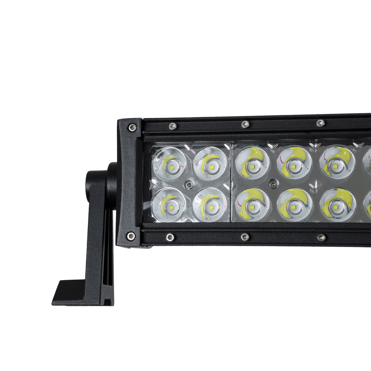 GloboStar® 85473 Vehicle - JEEP & Forklift LED Bar - Μπάρα Εργασίας για Οχήματα - JEEP & Περονοφόρα - Κλαρκ LED 120W DC 10-30V Αδιάβροχη IP6K9K Ψυχρό Λευκό 6000K Μ128 x Π8 x Υ8cm - ledmania.gr