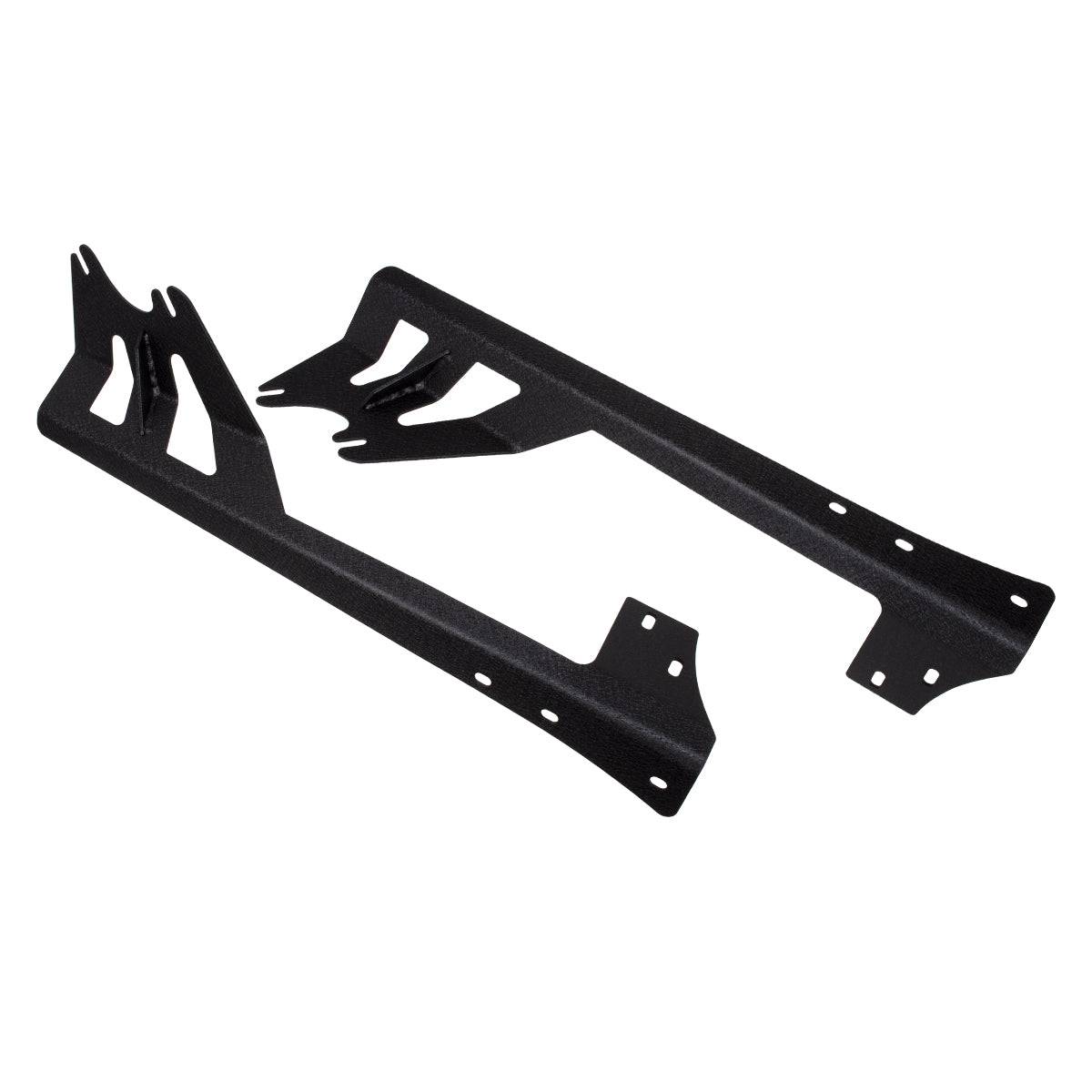 GloboStar® 85558 ΣΕΤ 2 Βάσεις Στήριξης για 2 Μπάρες LED για JEEP WRANGLER JK Μοντέλο από 2007 έως 2018 - ledmania.gr