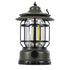 GloboStar® 85693 Αυτόνομο Επαναφορτιζόμενο Φανάρι Camping LED 5W USB 2.0 με Επαναφορτιζόμενη Μπαταρία 1 x 18650 2000mAh Li-ion - IP20 - Dimmable - Πράσινο Χακί με Διάφανο Γυαλί - Θερμό Λευκό 3000K Φ12 x Υ17cm - ledmania.gr