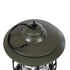 GloboStar® 85693 Αυτόνομο Επαναφορτιζόμενο Φανάρι Camping LED 5W USB 2.0 με Επαναφορτιζόμενη Μπαταρία 1 x 18650 2000mAh Li-ion - IP20 - Dimmable - Πράσινο Χακί με Διάφανο Γυαλί - Θερμό Λευκό 3000K Φ12 x Υ17cm - ledmania.gr