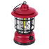 GloboStar® 85694 Αυτόνομο Επαναφορτιζόμενο Φανάρι Camping LED 5W USB 2.0 με Επαναφορτιζόμενη Μπαταρία 1 x 18650 2000mAh Li-ion - IP20 - Dimmable - Κόκκινο με Διάφανο Γυαλί - Θερμό Λευκό 3000K Φ12 x Υ17cm - ledmania.gr
