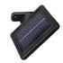 GloboStar® 85712 Μαύρο Αυτόνομο Ηλιακό Φωτιστικό LED SMD 10W 150lm με Ενσωματωμένη Μπαταρία 1200mAh - Φωτοβολταϊκό Πάνελ με Αισθητήρα Ημέρας-Νύχτας και PIR Αισθητήρα Κίνησης Αδιάβροχο IP54 Ψυχρό Λευκό 6000K - ledmania.gr