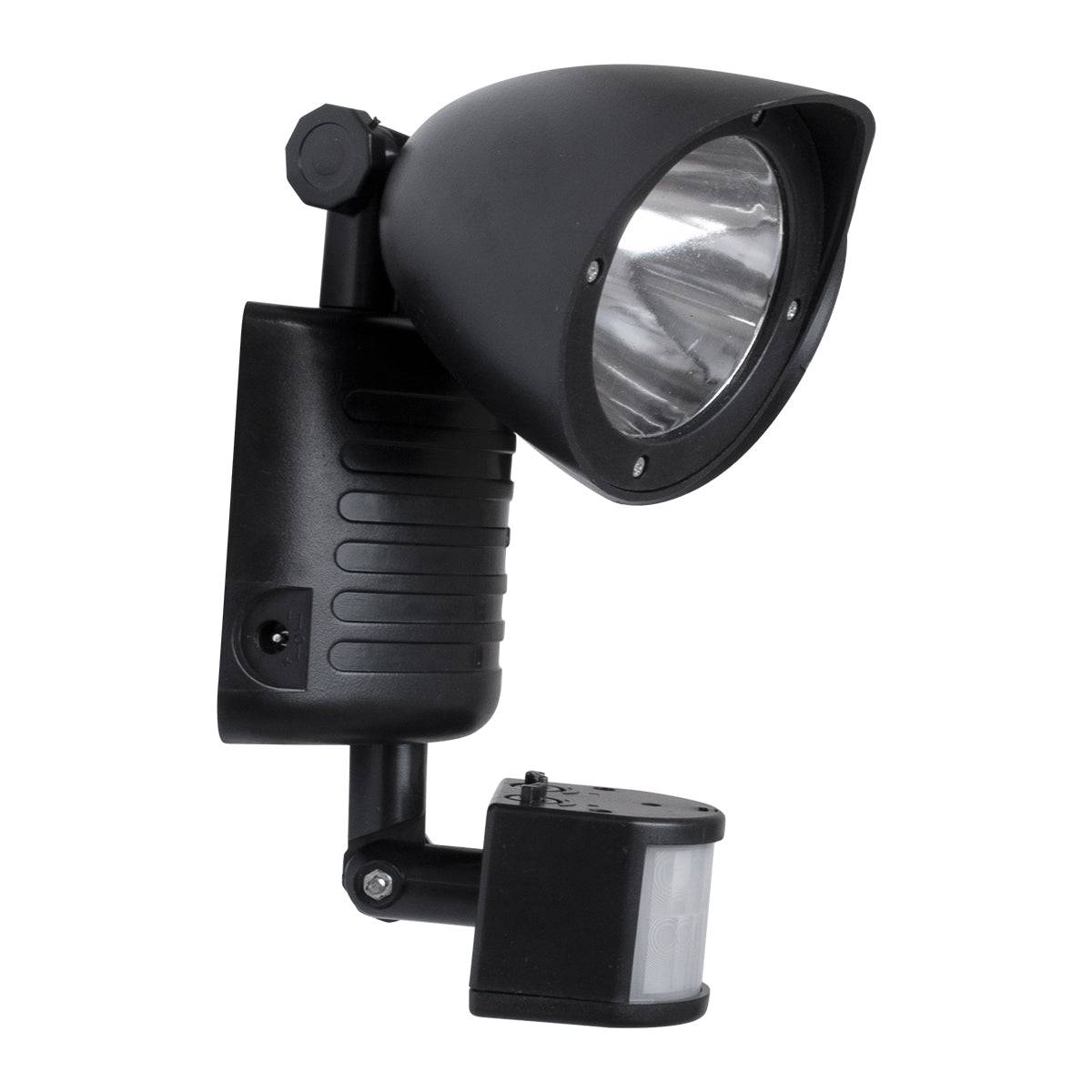 GloboStar® 85712 Μαύρο Αυτόνομο Ηλιακό Φωτιστικό LED SMD 10W 150lm με Ενσωματωμένη Μπαταρία 1200mAh - Φωτοβολταϊκό Πάνελ με Αισθητήρα Ημέρας-Νύχτας και PIR Αισθητήρα Κίνησης Αδιάβροχο IP54 Ψυχρό Λευκό 6000K - ledmania.gr