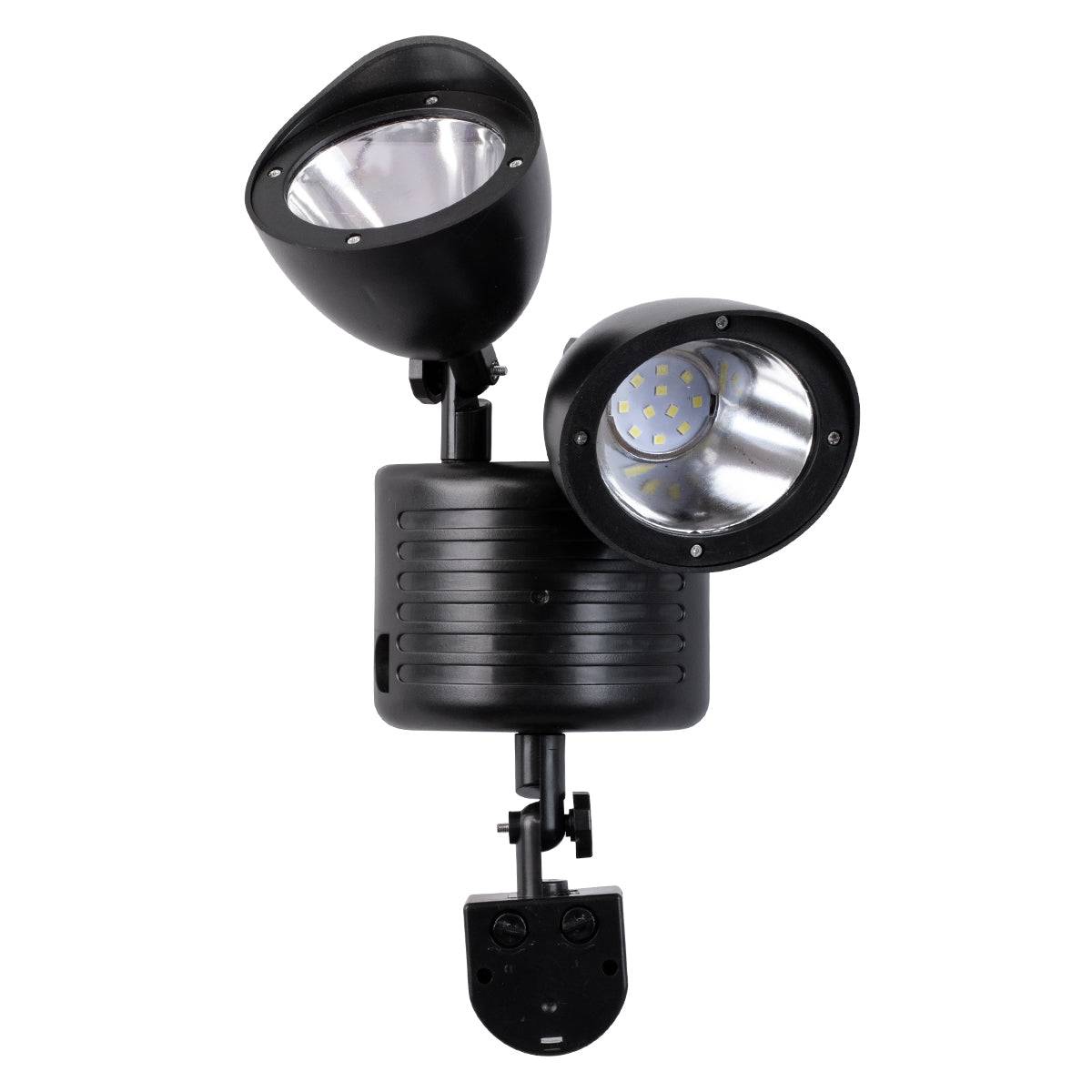 GloboStar® 85712 Μαύρο Αυτόνομο Ηλιακό Φωτιστικό LED SMD 10W 150lm με Ενσωματωμένη Μπαταρία 1200mAh - Φωτοβολταϊκό Πάνελ με Αισθητήρα Ημέρας-Νύχτας και PIR Αισθητήρα Κίνησης Αδιάβροχο IP54 Ψυχρό Λευκό 6000K - ledmania.gr