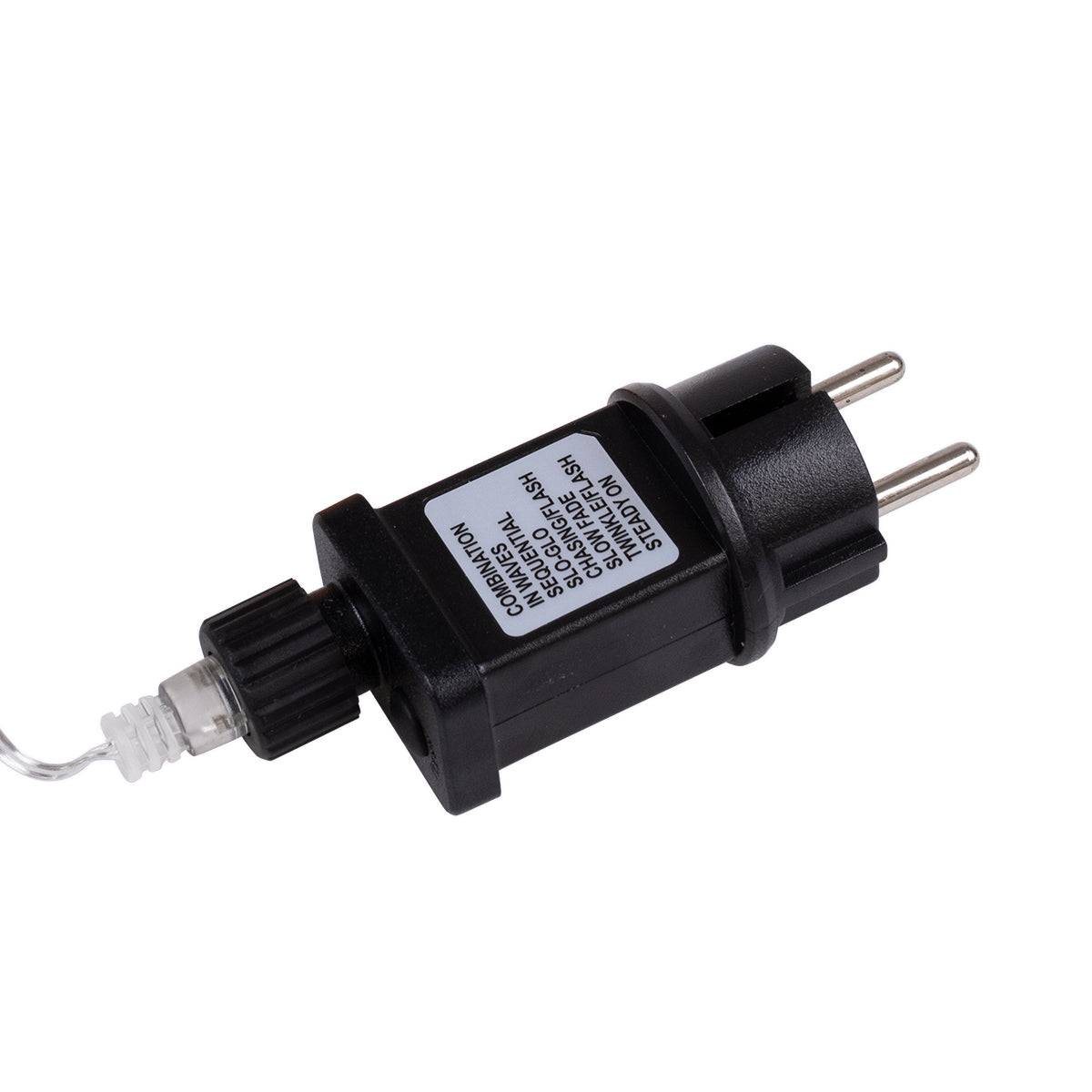 85847 Διακοσμητική Γιρλάντα 32 Μέτρα με Controller 8 Προγραμμάτων Εναλλαγών Φωτισμού - 300 LED 3.6W AC 230V με Χάλκινο Καλώδιο & Πρίζα Schuko Αδιάβροχη IP44 RGB Μ32m - ledmania.gr