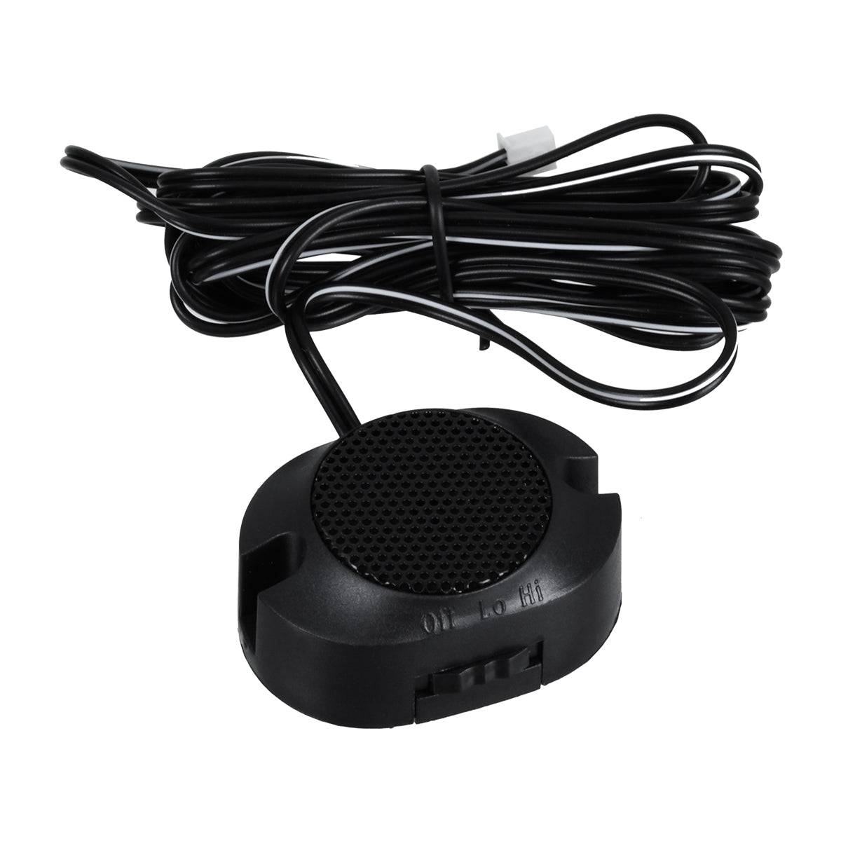 GloboStar® 86000 Σύστημα Παρκαρίσματος Parktronic DC 12V με 4 Μαύρους Αισθητήρες και Ηχείο (Buzzer) - ledmania.gr