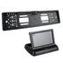 GloboStar® 86013 Πλαίσιο Πινακίδας Αυτοκινήτου με Ενσωματωμένη Αδιάβροχη Κάμερα Οπισθοπορείας 720p HD CMOS Signal 170° DC 12V και Πτυσσόμενη Οθόνη 4.3"|"200000 - ledmania.gr