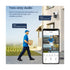 GloboStar® 86076 Επιτοίχια Κάμερα Πρίζας WiFi HD 1080P 350° Διπλή Κατέυθυνση Ομιλίας & Ανιχνευτή Κίνησης - Απομακρυσμένος Έλεγχος - Αδιάβροχη IP65 - Λευκό Μαύρο - Μ15 x Π14.5 x Y15cm - 2 Χρόνια Εγγύηση - ledmania.gr