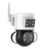 GloboStar® 86076 Επιτοίχια Κάμερα Πρίζας WiFi HD 1080P 350° Διπλή Κατέυθυνση Ομιλίας & Ανιχνευτή Κίνησης - Απομακρυσμένος Έλεγχος - Αδιάβροχη IP65 - Λευκό Μαύρο - Μ15 x Π14.5 x Y15cm - 2 Χρόνια Εγγύηση - ledmania.gr