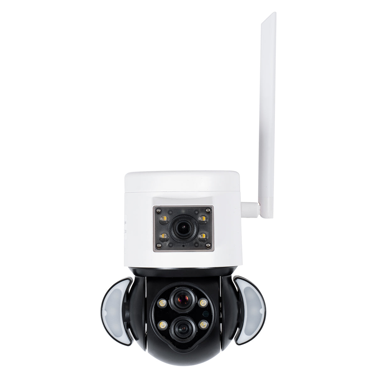 GloboStar® 86076 Επιτοίχια Κάμερα Πρίζας WiFi HD 1080P 350° Διπλή Κατέυθυνση Ομιλίας & Ανιχνευτή Κίνησης - Απομακρυσμένος Έλεγχος - Αδιάβροχη IP65 - Λευκό Μαύρο - Μ15 x Π14.5 x Y15cm - 2 Χρόνια Εγγύηση - ledmania.gr