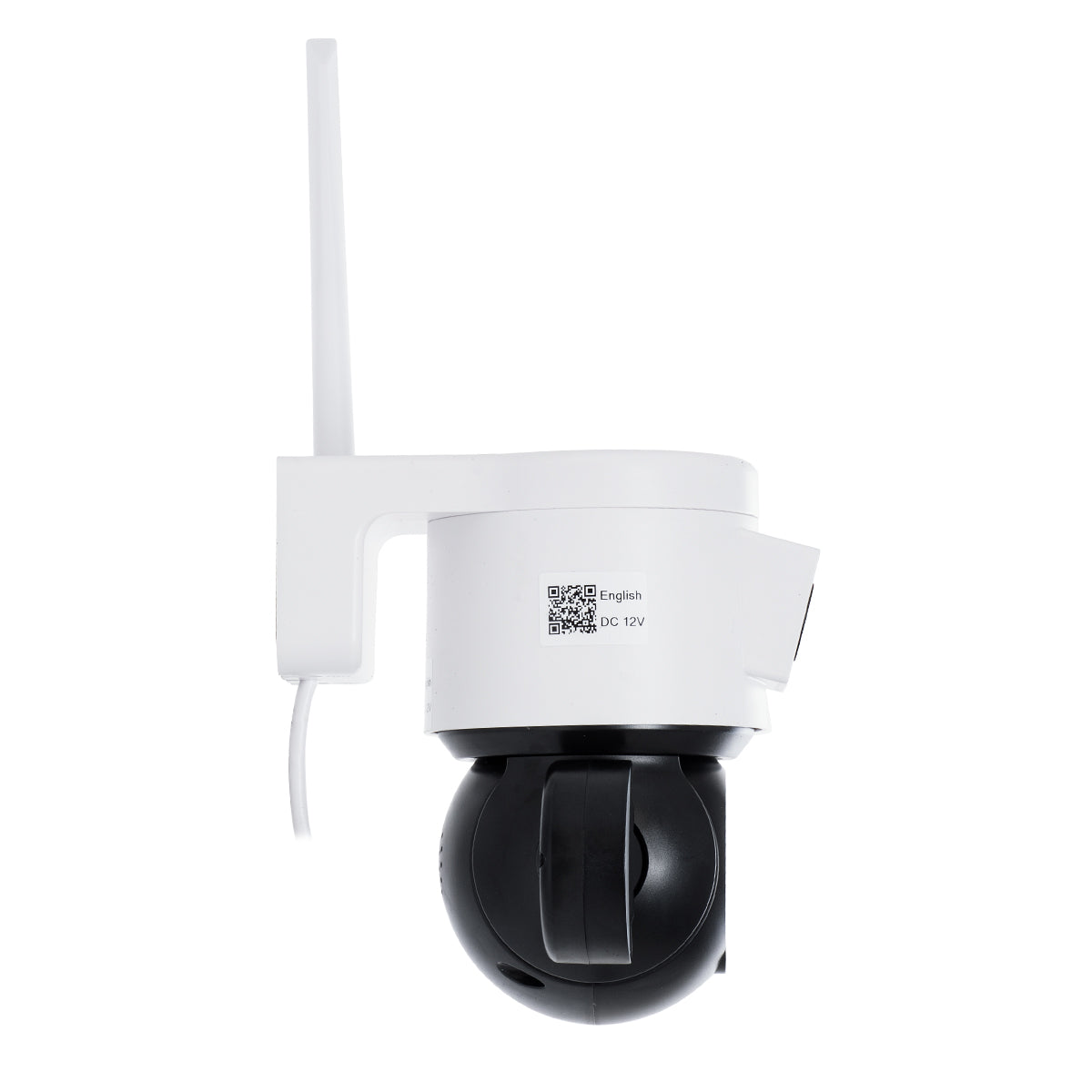 GloboStar® 86076 Επιτοίχια Κάμερα Πρίζας WiFi HD 1080P 350° Διπλή Κατέυθυνση Ομιλίας & Ανιχνευτή Κίνησης - Απομακρυσμένος Έλεγχος - Αδιάβροχη IP65 - Λευκό Μαύρο - Μ15 x Π14.5 x Y15cm - 2 Χρόνια Εγγύηση - ledmania.gr
