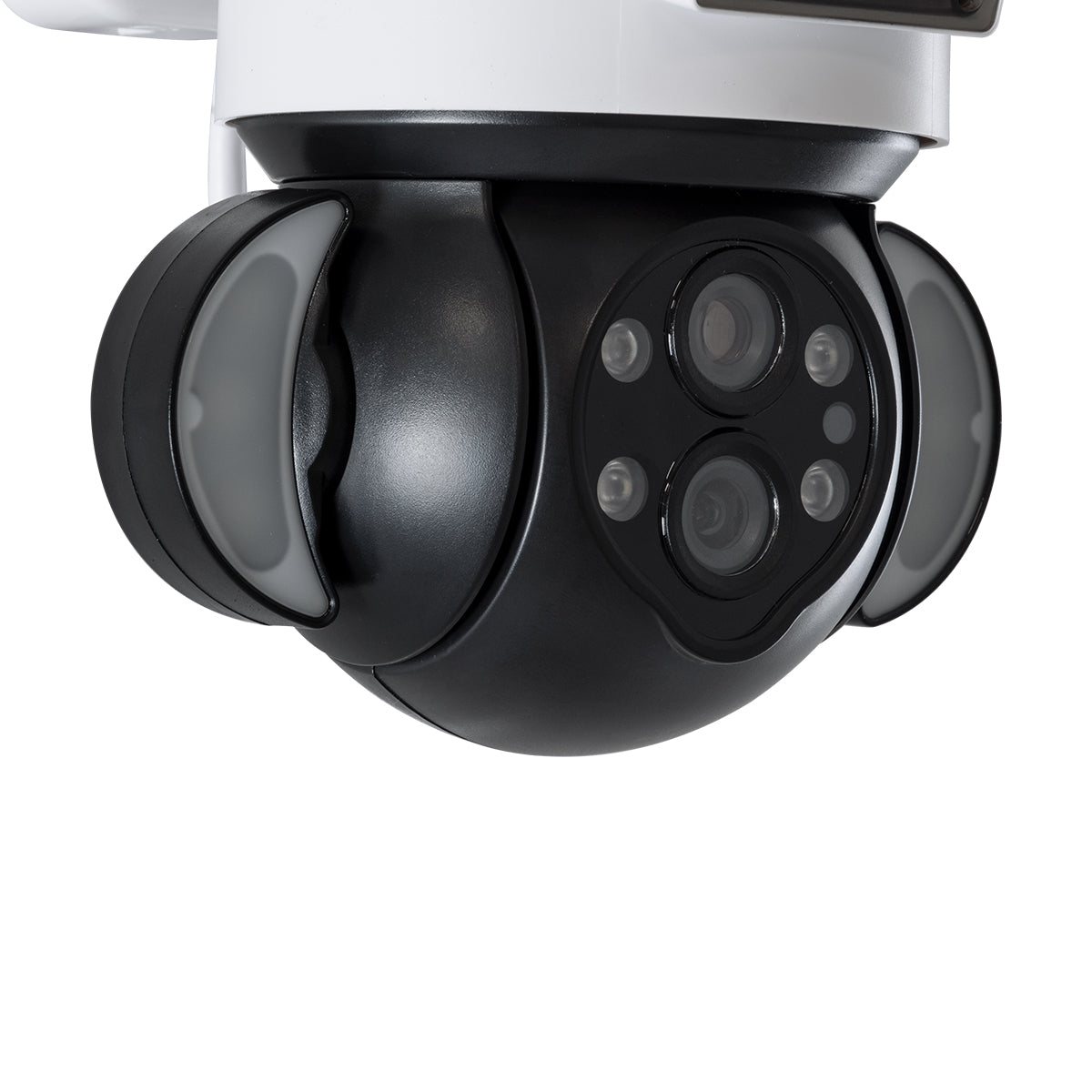 GloboStar® 86076 Επιτοίχια Κάμερα Πρίζας WiFi HD 1080P 350° Διπλή Κατέυθυνση Ομιλίας & Ανιχνευτή Κίνησης - Απομακρυσμένος Έλεγχος - Αδιάβροχη IP65 - Λευκό Μαύρο - Μ15 x Π14.5 x Y15cm - 2 Χρόνια Εγγύηση - ledmania.gr
