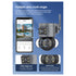 GloboStar® 86077 Επιτοίχια Κάμερα Πρίζας WiFi HD 1080P 350° Διπλή Κατέυθυνση Ομιλίας & Ανιχνευτή Κίνησης - Απομακρυσμένος Έλεγχος - Αδιάβροχη IP65 - Γρι Μαύρο - Μ15 x Π14.5 x Y15cm - 2 Χρόνια Εγγύηση - ledmania.gr