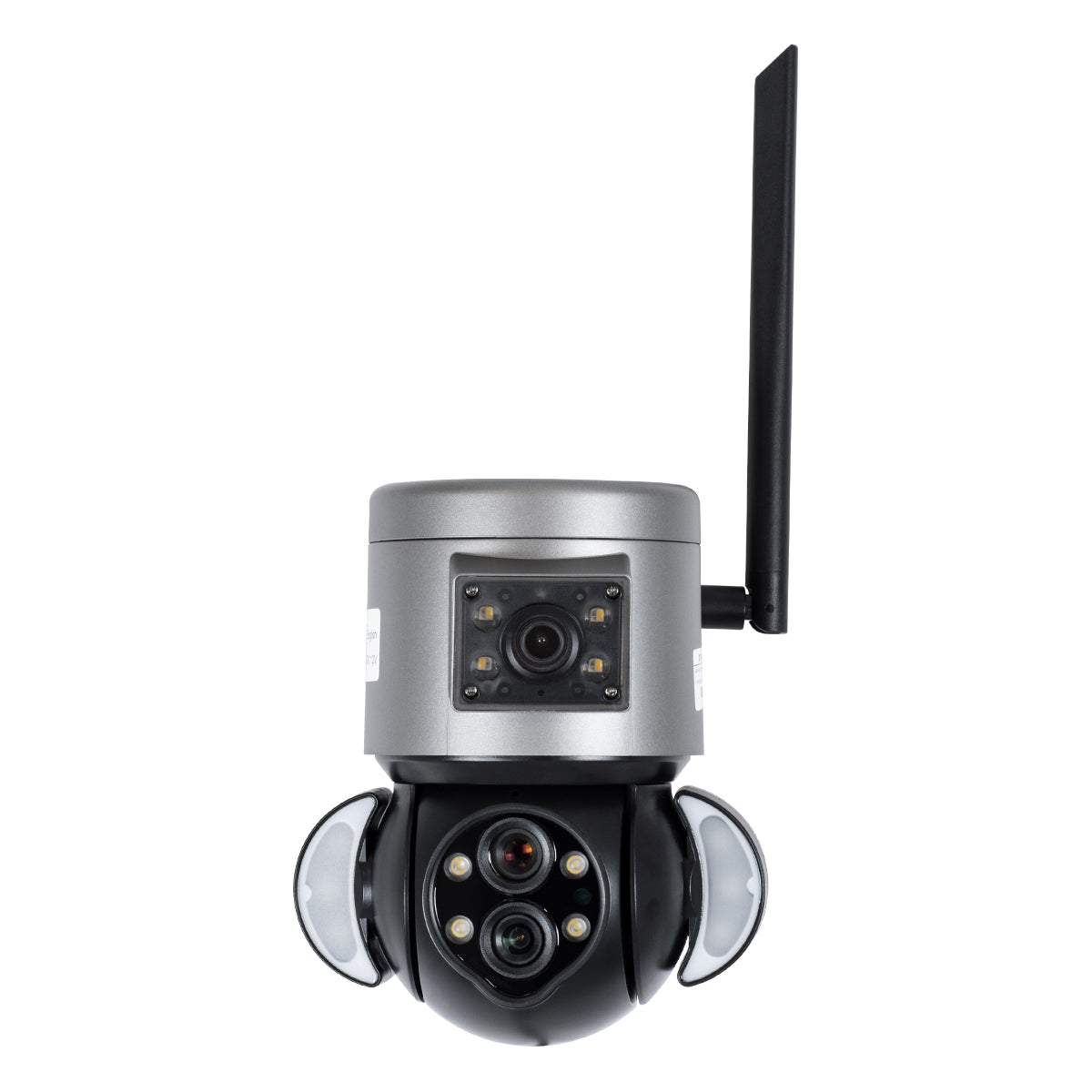 GloboStar® 86077 Επιτοίχια Κάμερα Πρίζας WiFi HD 1080P 350° Διπλή Κατέυθυνση Ομιλίας & Ανιχνευτή Κίνησης - Απομακρυσμένος Έλεγχος - Αδιάβροχη IP65 - Γρι Μαύρο - Μ15 x Π14.5 x Y15cm - 2 Χρόνια Εγγύηση - ledmania.gr