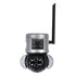 GloboStar® 86077 Επιτοίχια Κάμερα Πρίζας WiFi HD 1080P 350° Διπλή Κατέυθυνση Ομιλίας & Ανιχνευτή Κίνησης - Απομακρυσμένος Έλεγχος - Αδιάβροχη IP65 - Γρι Μαύρο - Μ15 x Π14.5 x Y15cm - 2 Χρόνια Εγγύηση - ledmania.gr