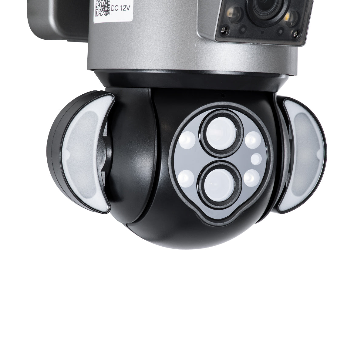 GloboStar® 86077 Επιτοίχια Κάμερα Πρίζας WiFi HD 1080P 350° Διπλή Κατέυθυνση Ομιλίας & Ανιχνευτή Κίνησης - Απομακρυσμένος Έλεγχος - Αδιάβροχη IP65 - Γρι Μαύρο - Μ15 x Π14.5 x Y15cm - 2 Χρόνια Εγγύηση - ledmania.gr