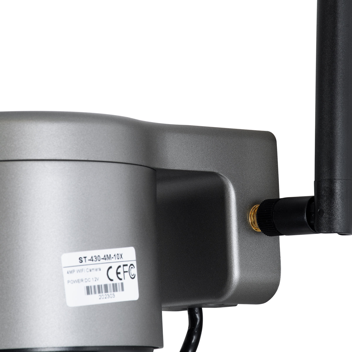 GloboStar® 86077 Επιτοίχια Κάμερα Πρίζας WiFi HD 1080P 350° Διπλή Κατέυθυνση Ομιλίας & Ανιχνευτή Κίνησης - Απομακρυσμένος Έλεγχος - Αδιάβροχη IP65 - Γρι Μαύρο - Μ15 x Π14.5 x Y15cm - 2 Χρόνια Εγγύηση - ledmania.gr