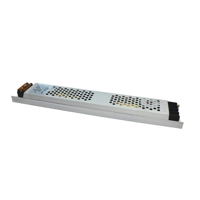 ^SLIM METAL CV LED DRIVER 200W 230V AC-12V DC 16.67A IP20 WITH TERMINAL - ledmania.gr