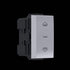 ^MODYS ΜΠΟΥΤΟΝ ΡΟΛΛΩΝ ΑΣΗΜΙ 1 ΣΤ. 2P 10A 250VAC IP20 - ledmania.gr