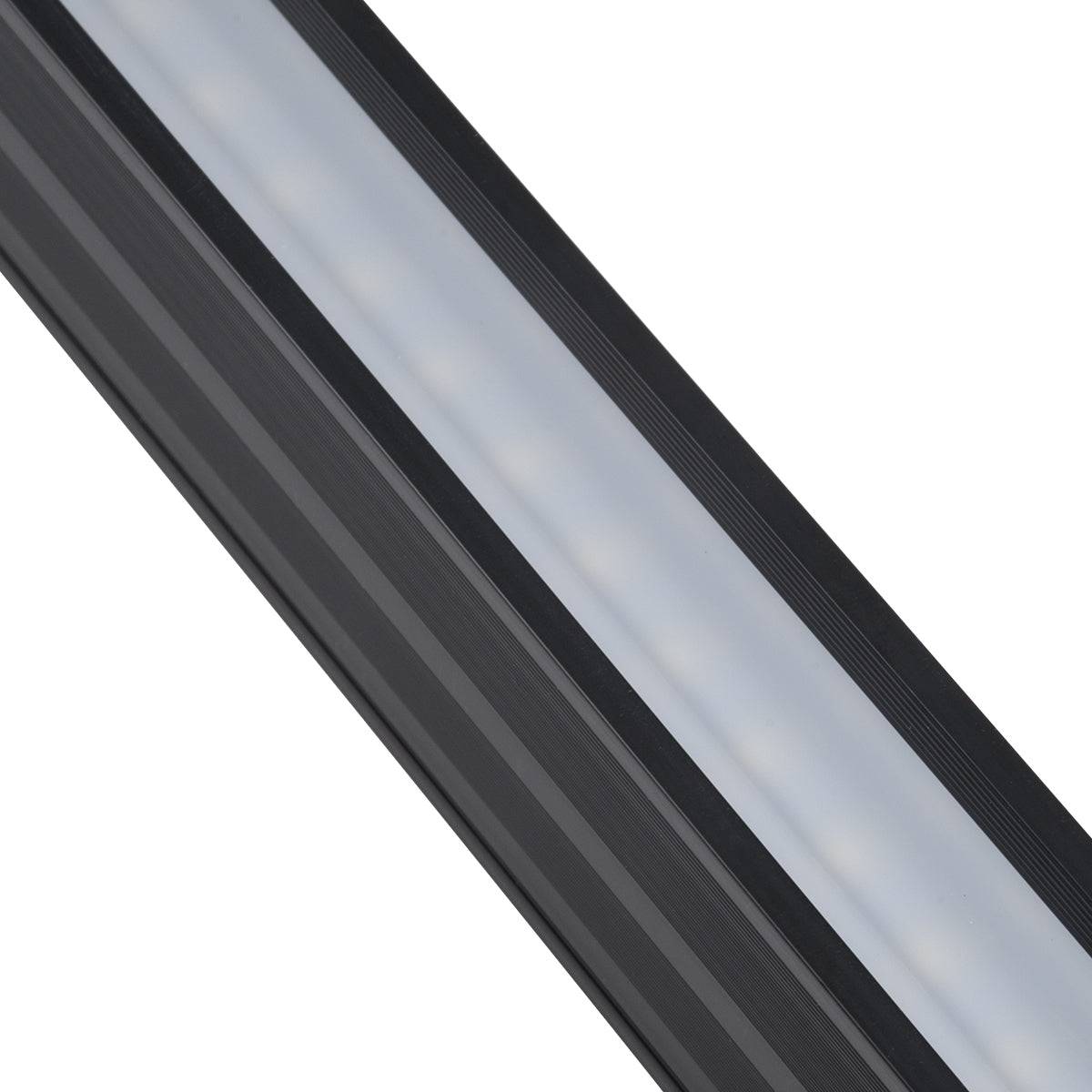 GloboStar® MARKET 61022-P Γραμμικό Κρεμαστό Φωτιστικό Linear LED 18W 2170lm 60° AC 220-240V Μ120 x Π2 x Υ4cm Θερμό Λευκό 2700K - Μαύρο - 3 Years Warranty - ledmania.gr