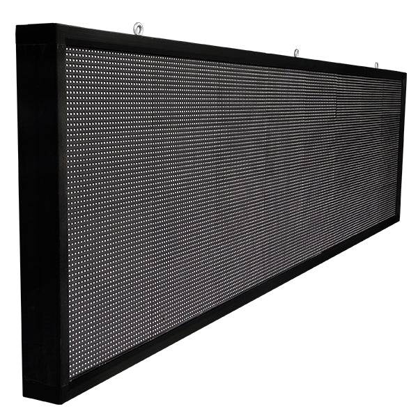 GloboStar® 90291 Κυλιόμενη Ψηφιακή Επιγραφή P10 LED SMD AC 220-240V με Wi-Fi - Αδιάβροχή IP54 - Μονής Όψης - Μ264 x Π9 x Υ72cm Κόκκινο - ledmania.gr