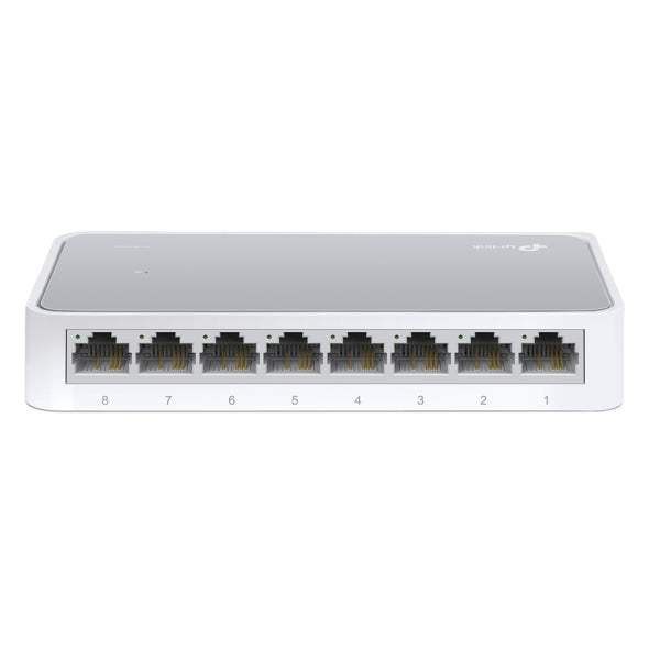 TP-LINK TL-SF1008D 8-PORT UNMANAGED 10/100M DESKTOP SWITCH - ledmania.gr