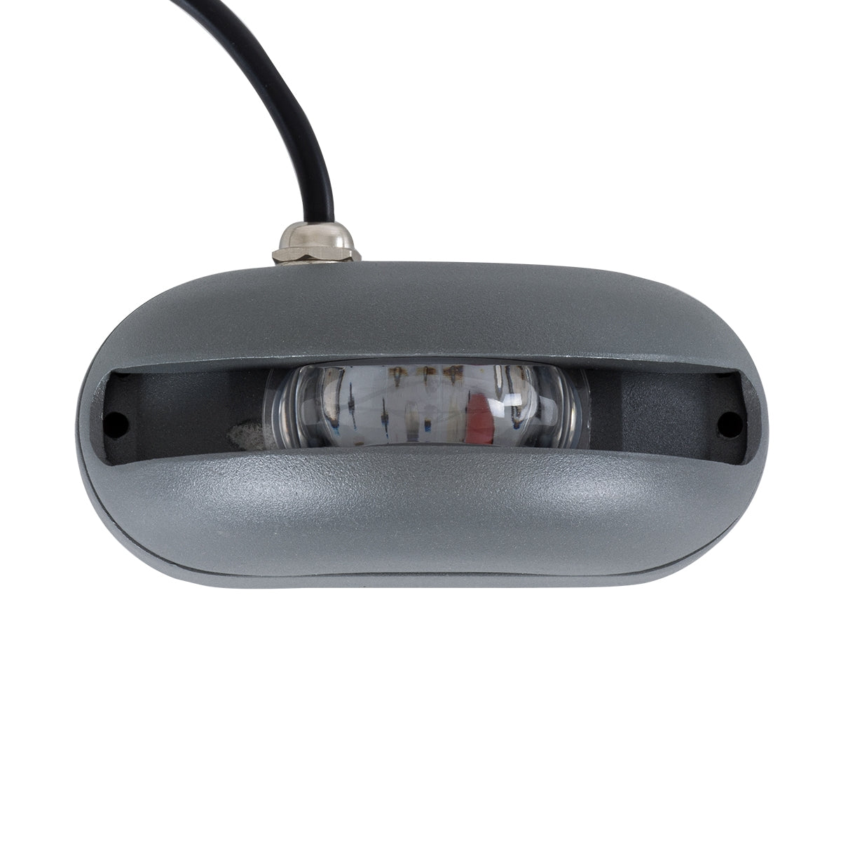 GloboStar® WINDOW-CURBA 90111 Αρχιτεκτονικό Φωτιστικό Ανάδειξης Παραθύρων Window Light LED 6W 480lm 3x262° DC 24V Αδιάβροχο IP65 L12 x W5.3 x H6.5cm Μπλε - Γκρι Ανθρακί - ledmania.gr