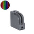 GloboStar® WINDOW-CORNA 90116 Αρχιτεκτονικό Γωνιακό Φωτιστικό Ανάδειξης Παραθύρων Window Light LED 6W 510lm 3x172° DC 24V Αδιάβροχο IP65 L12 x W4.5 x H12cm RGBW DMX512 - Γκρι Ανθρακί - ledmania.gr