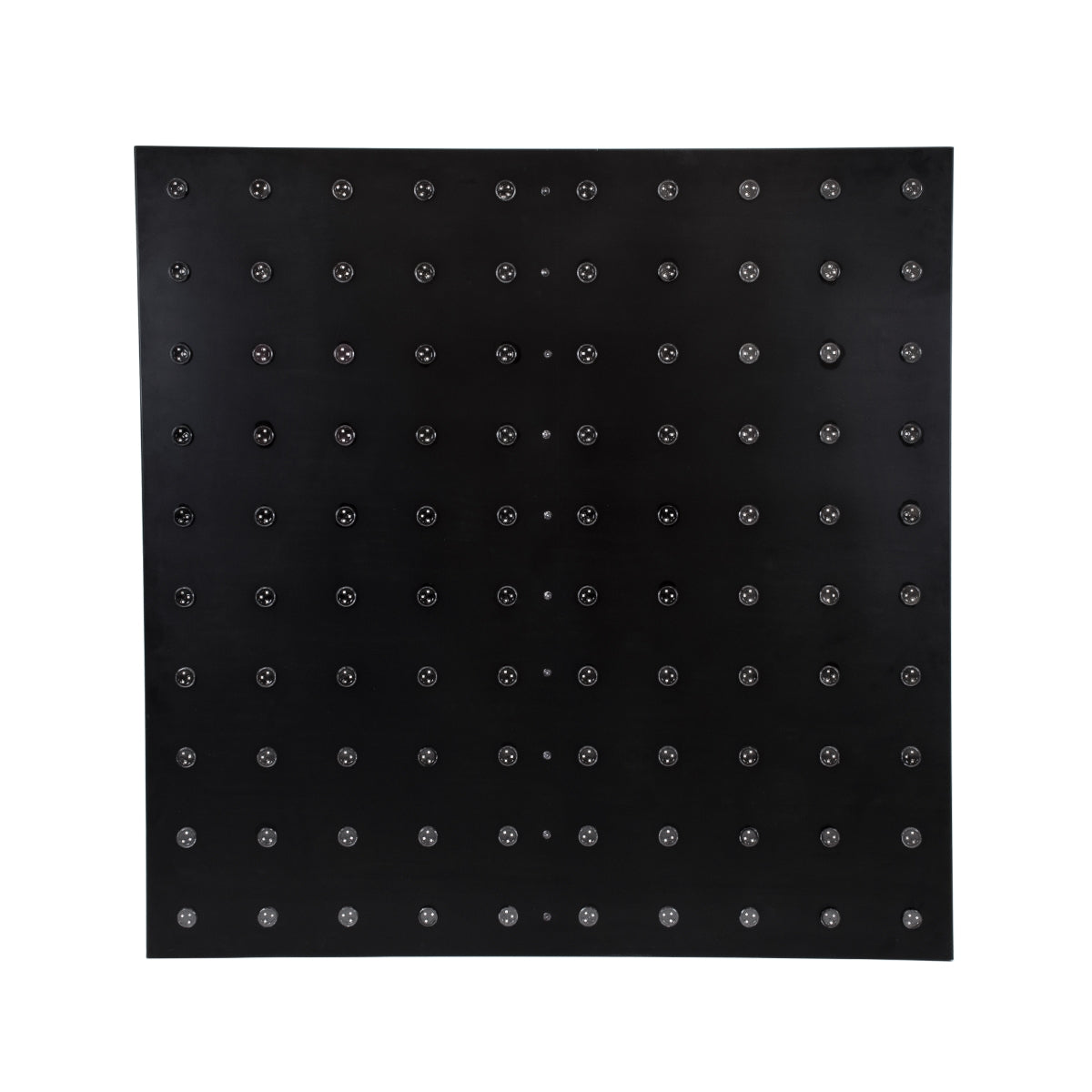 GloboStar® 90117 Digital Pixel Addressable Facade Panel - Ψηφιακό Πάνελ Πρόσοψης Κτιρίων LED SMD 3535 75W/m2 100LED/m2 100PIXEL/m2 SPI/TTL Protocol IC UCS512B 4500lm/m2 120° DC 12V IP67 RGB - Μαύρο Σώμα - Μ100 x Π100 x Υ3cm - ledmania.gr