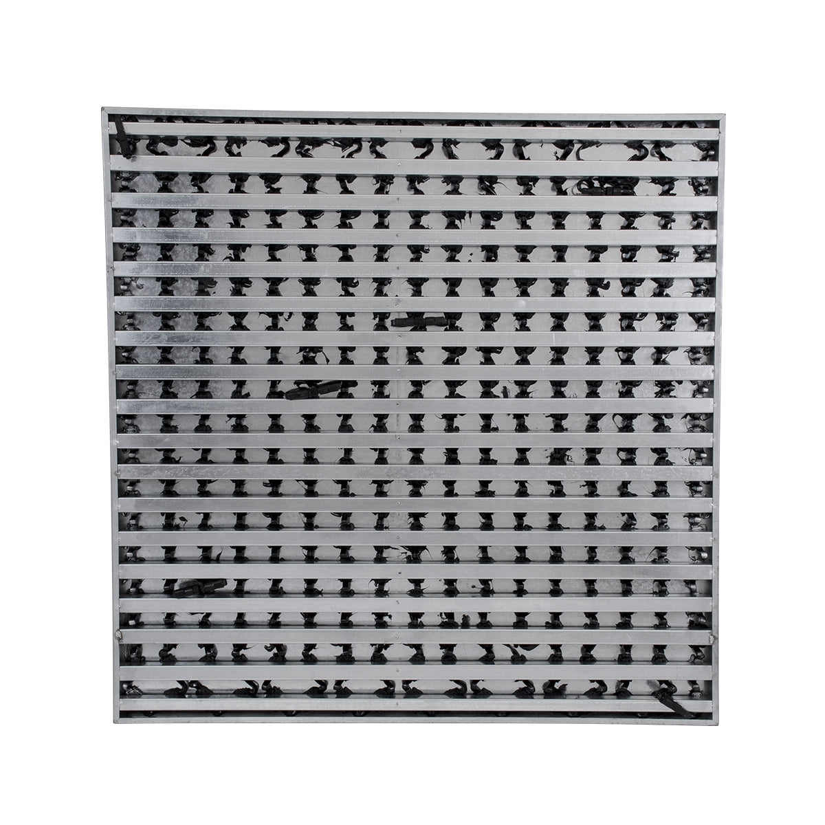 GloboStar® 90118 Digital Pixel Addressable Facade Panel - Ψηφιακό Πάνελ Πρόσοψης Κτιρίων LED SMD 3535 225W/m2 300LED/m2 300PIXEL/m2 SPI/TTL Protocol IC UCS512B 13500lm/m2 120° DC 12V IP67 RGB - Μαύρο Σώμα - Μ100 x Π100 x Υ3cm - ledmania.gr