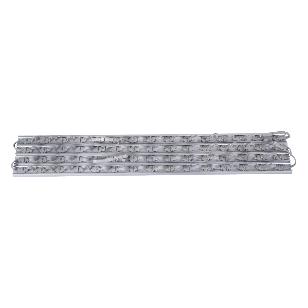 GloboStar® 90119 4 x Digital Pixel Addressable Facade Aluminum Bars - 4 x Ψηφιακές Μπάρες Αλουμινίου Πρόσοψης Κτιρίων LED SMD 3535 45W 60LED 60PIXEL SPI/TTL Protocol IC UCS512B 2700lm 120° DC 12V IP67 RGB - Ασημί Σώμα - Μ400 x Π4.5 x Υ3.6cm - 4 Μπάρες - ledmania.gr