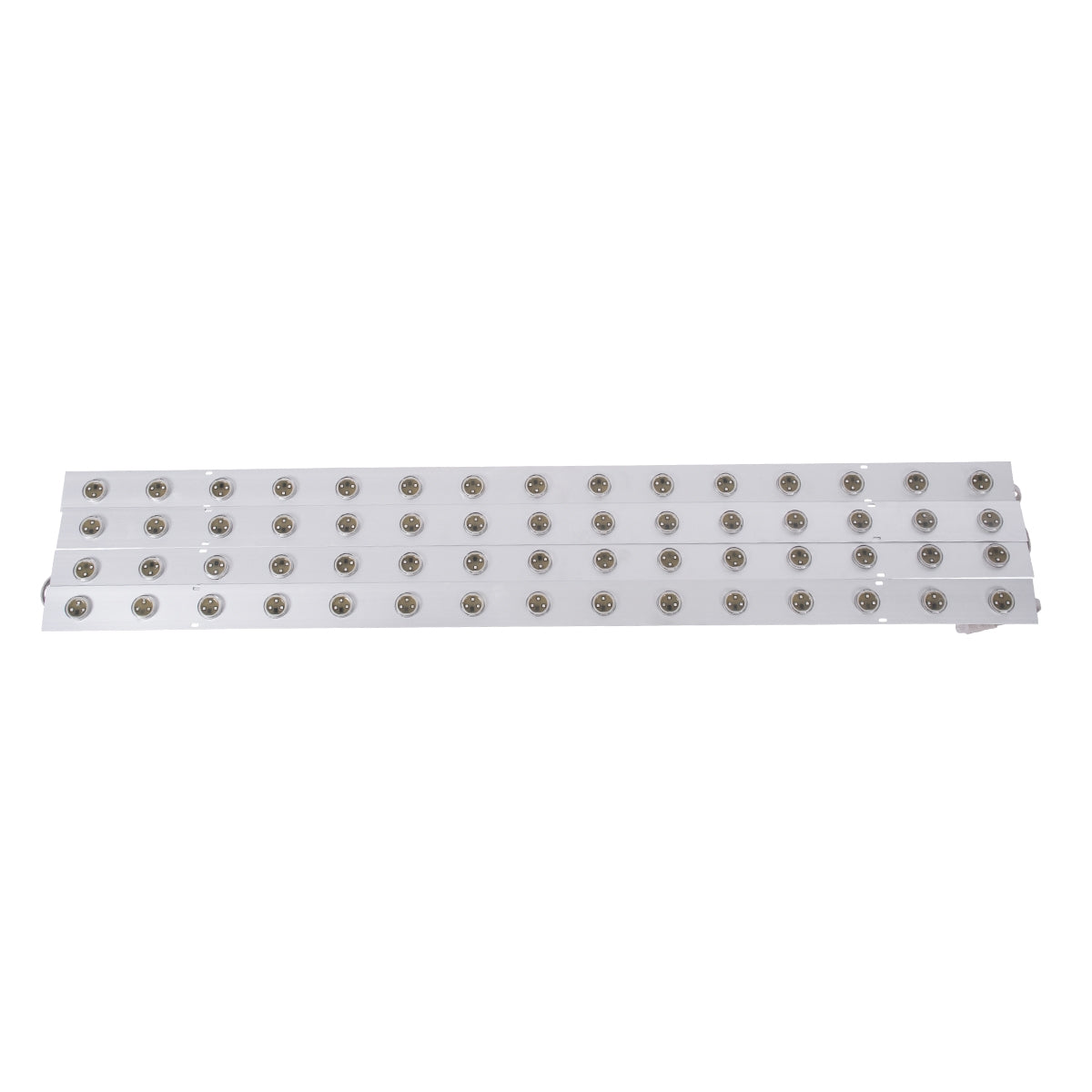GloboStar® 90119 4 x Digital Pixel Addressable Facade Aluminum Bars - 4 x Ψηφιακές Μπάρες Αλουμινίου Πρόσοψης Κτιρίων LED SMD 3535 45W 60LED 60PIXEL SPI/TTL Protocol IC UCS512B 2700lm 120° DC 12V IP67 RGB - Ασημί Σώμα - Μ400 x Π4.5 x Υ3.6cm - 4 Μπάρες - ledmania.gr