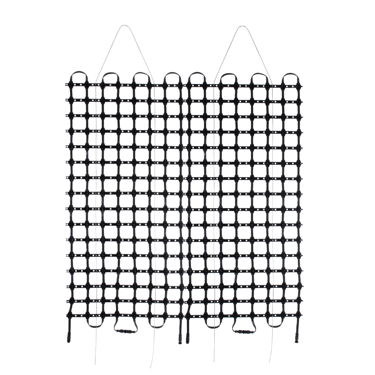 GloboStar® 90142 Digital Pixel Addressable Facade Soft Net Panel - Ψηφιακό Εύκαμπτο Δίχτυ Πάνελ Πρόσοψης Κτιρίων LED SMD 3535 192W/m2 256LED/m2 256PIXEL/m2 SPI/TTL Protocol IC UCS512B 11520lm/m2 120° DC 12V IP67 RGB - Μαύρο Σώμα - Μ100 x Π100 x Υ1.7cm - ledmania.gr