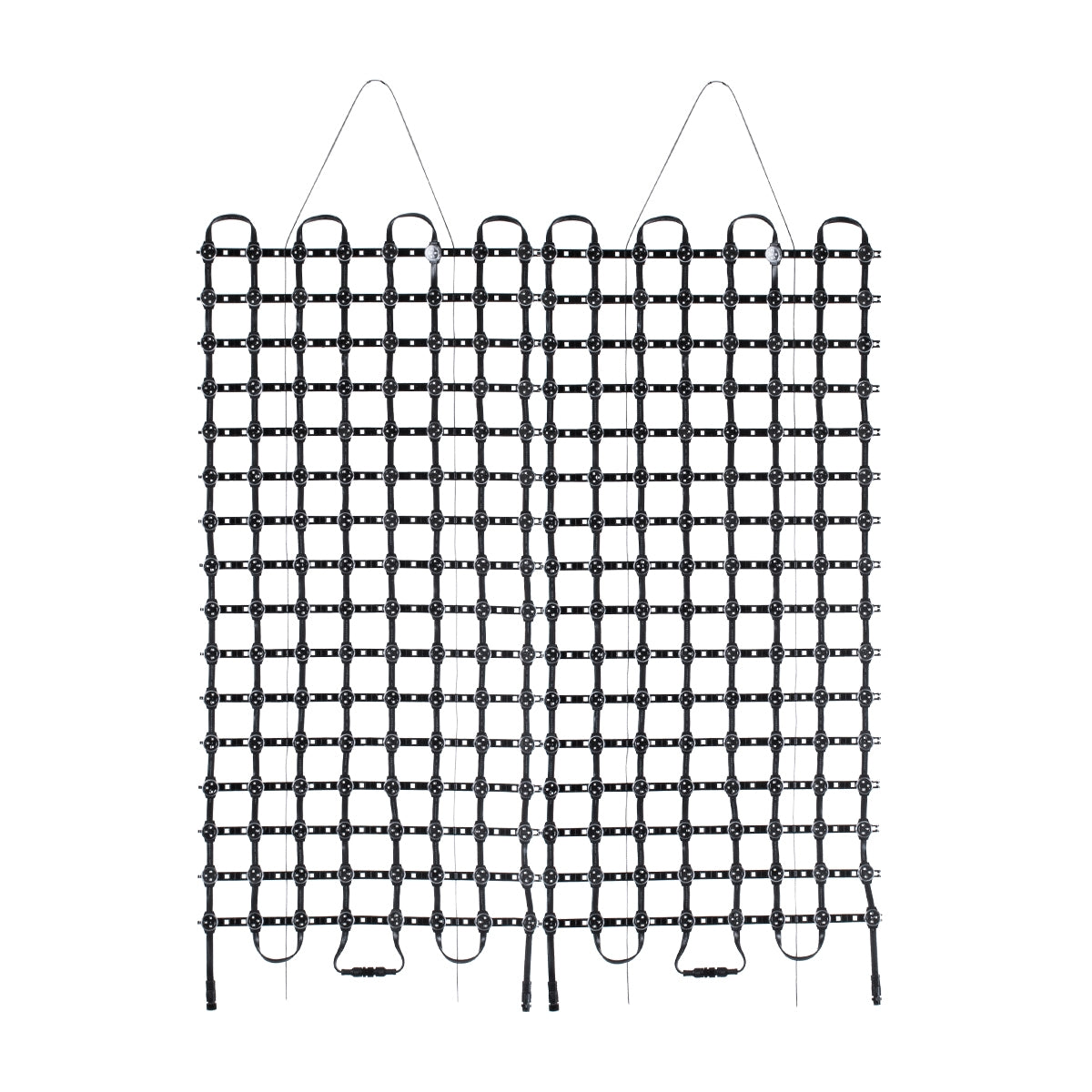 GloboStar® 90142 Digital Pixel Addressable Facade Soft Net Panel - Ψηφιακό Εύκαμπτο Δίχτυ Πάνελ Πρόσοψης Κτιρίων LED SMD 3535 192W/m2 256LED/m2 256PIXEL/m2 SPI/TTL Protocol IC UCS512B 11520lm/m2 120° DC 12V IP67 RGB - Μαύρο Σώμα - Μ100 x Π100 x Υ1.7cm - ledmania.gr
