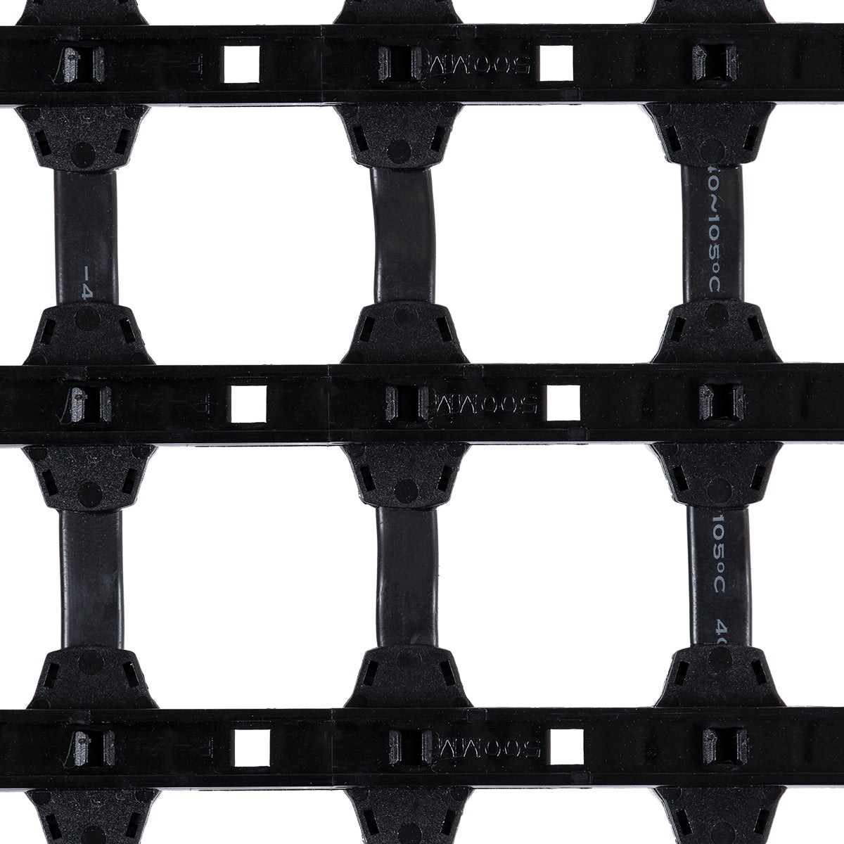 GloboStar® 90143 Digital Pixel Addressable Facade Soft Net Panel - Ψηφιακό Εύκαμπτο Δίχτυ Πάνελ Πρόσοψης Κτιρίων LED SMD 3535 300W/m2 400LED/m2 400PIXEL/m2 SPI/TTL Protocol IC UCS512B 18000lm/m2 120° DC 12V IP67 RGB - Μαύρο Σώμα - Μ100 x Π100 x Υ1.7cm - ledmania.gr