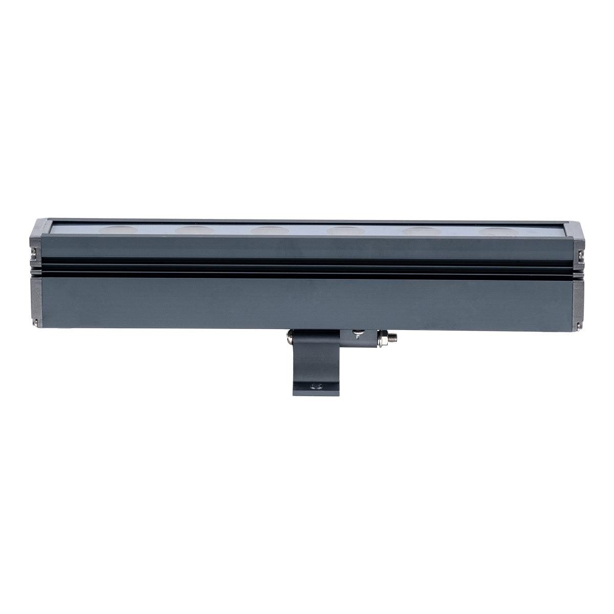 WASHER-VAIA 90181 Μπάρα Φωτισμού Wall Washer LED 6W 720lm 30° DC 24V Αδιάβροχο IP65 Μ30 x Π4 x Υ5cm Ψυχρό Λευκό 6000K - Γκρι Ανθρακί - ledmania.gr