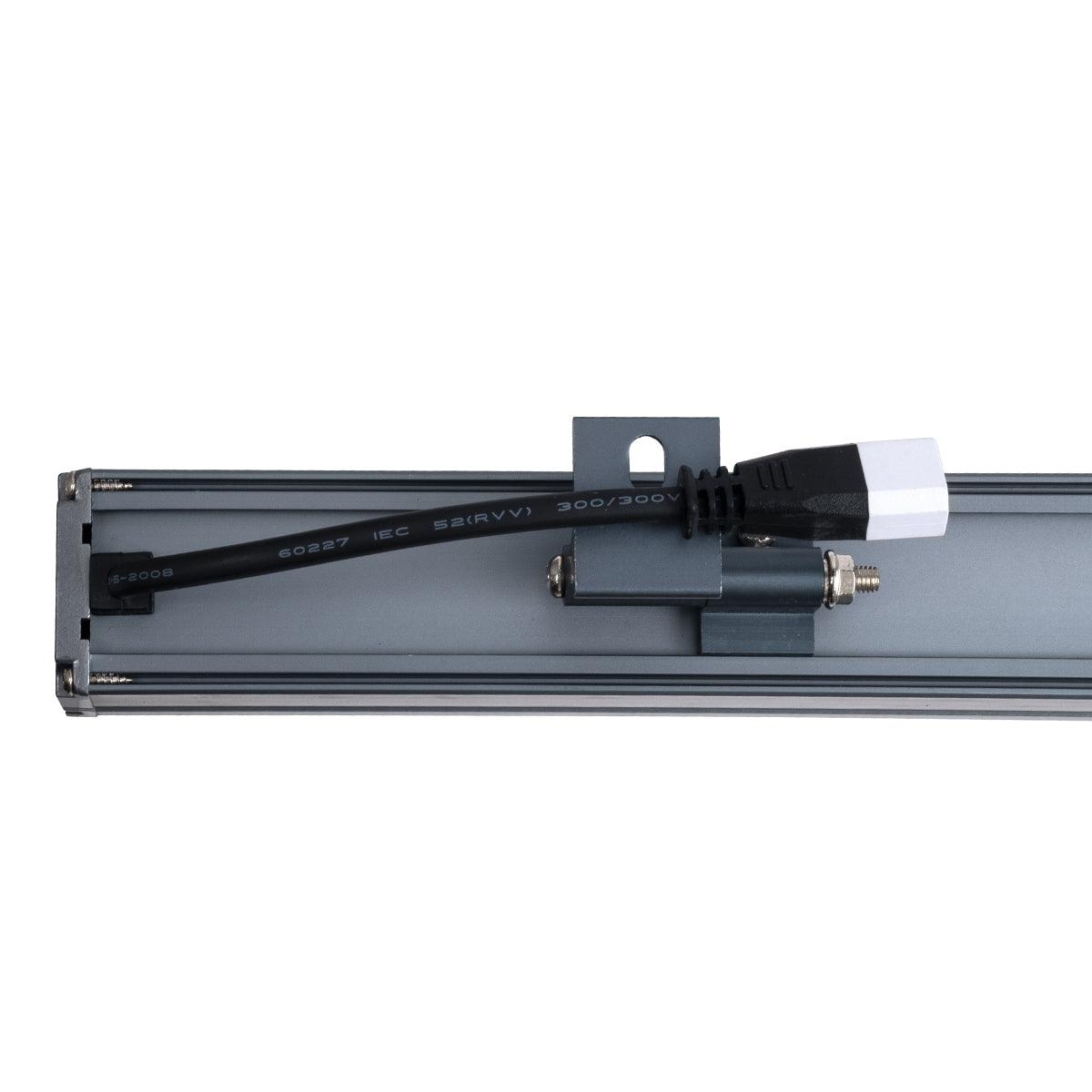 WASHER-VAIA 90181 Μπάρα Φωτισμού Wall Washer LED 6W 720lm 30° DC 24V Αδιάβροχο IP65 Μ30 x Π4 x Υ5cm Ψυχρό Λευκό 6000K - Γκρι Ανθρακί - ledmania.gr