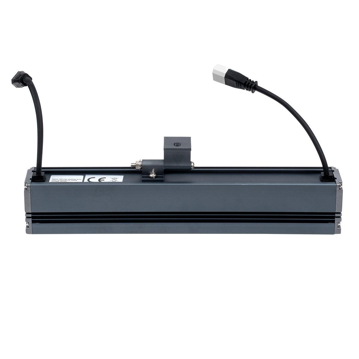 90182 Μπάρα Φωτισμού Wall Washer LED 6W 600lm 30° DC 24V Αδιάβροχο IP65 Μ30 x Π4 x Υ5cm Μπλε - Γκρι Ανθρακί - ledmania.gr