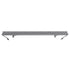 GloboStar® WASHER-FAIA 90188 Μπάρα Φωτισμού Wall Washer με Αντιθαμβωτική Γρίλια LED 24W 2400lm 15° DC 24V Αδιάβροχο IP65 L100 x W4 x H5.5cm Ψυχρό Λευκό 6000K - Ασημί - ledmania.gr
