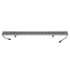 GloboStar® WASHER-FAIA 90189 Μπάρα Φωτισμού Wall Washer με Αντιθαμβωτική Γρίλια LED 24W 2040lm 15° DC 24V Αδιάβροχο IP65 L100 x W4 x H5.5cm RGBW DMX512 - Ασημί - ledmania.gr