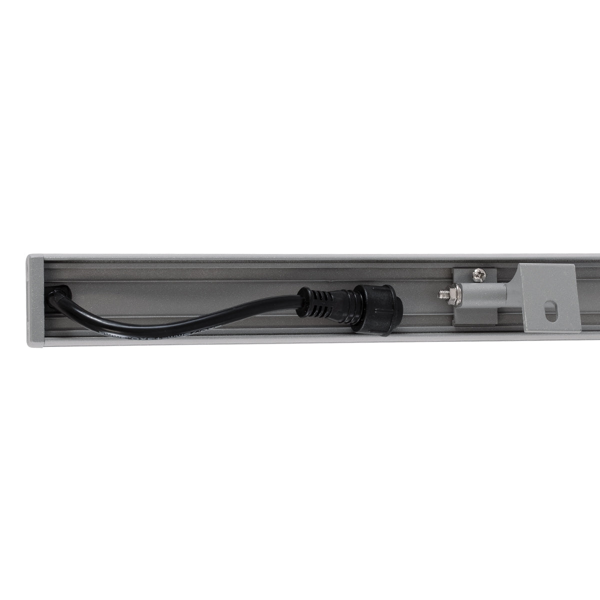 GloboStar® WASHER-FAIA 90189 Μπάρα Φωτισμού Wall Washer με Αντιθαμβωτική Γρίλια LED 24W 2040lm 15° DC 24V Αδιάβροχο IP65 L100 x W4 x H5.5cm RGBW DMX512 - Ασημί - ledmania.gr