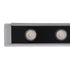GloboStar® WASHER-FAIA 90189 Μπάρα Φωτισμού Wall Washer με Αντιθαμβωτική Γρίλια LED 24W 2040lm 15° DC 24V Αδιάβροχο IP65 L100 x W4 x H5.5cm RGBW DMX512 - Ασημί - ledmania.gr