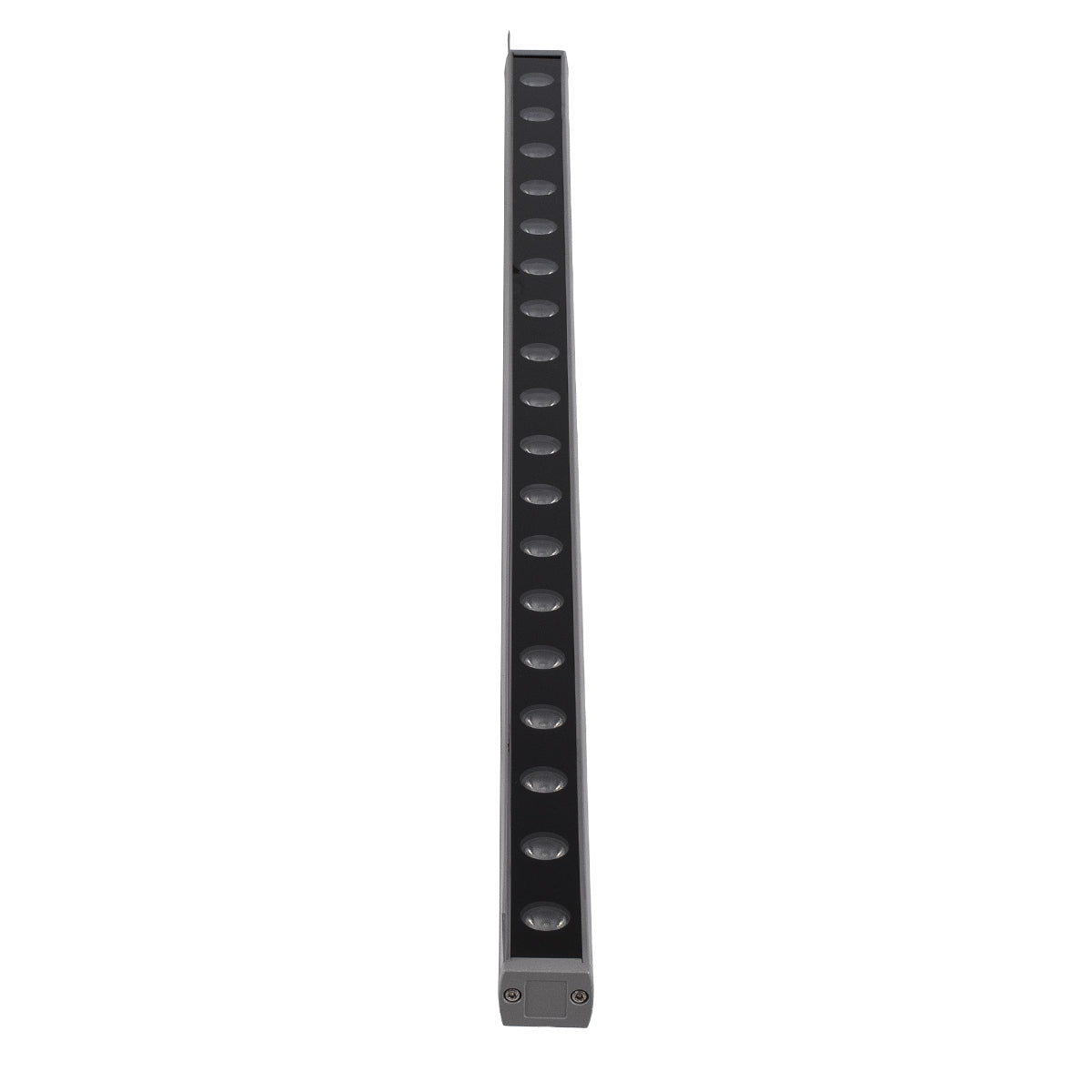 GloboStar® WASHER-FAIA 90189 Μπάρα Φωτισμού Wall Washer με Αντιθαμβωτική Γρίλια LED 24W 2040lm 15° DC 24V Αδιάβροχο IP65 L100 x W4 x H5.5cm RGBW DMX512 - Ασημί - ledmania.gr