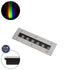 GloboStar® UNDERGROUND-MINA 90191 Χωνευτό Φωτιστικό Wall Washer Δαπέδου LED 9W 765lm 10° DC 24V Αδιάβροχο IP68 L30 x W9 x H8.5cm RGBW DMX512 - Ανοξείδωτο Ατσάλι - ledmania.gr